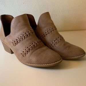 Tan Braided Booties! So soft and comfy!